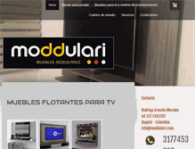 Tablet Screenshot of moddulari.com